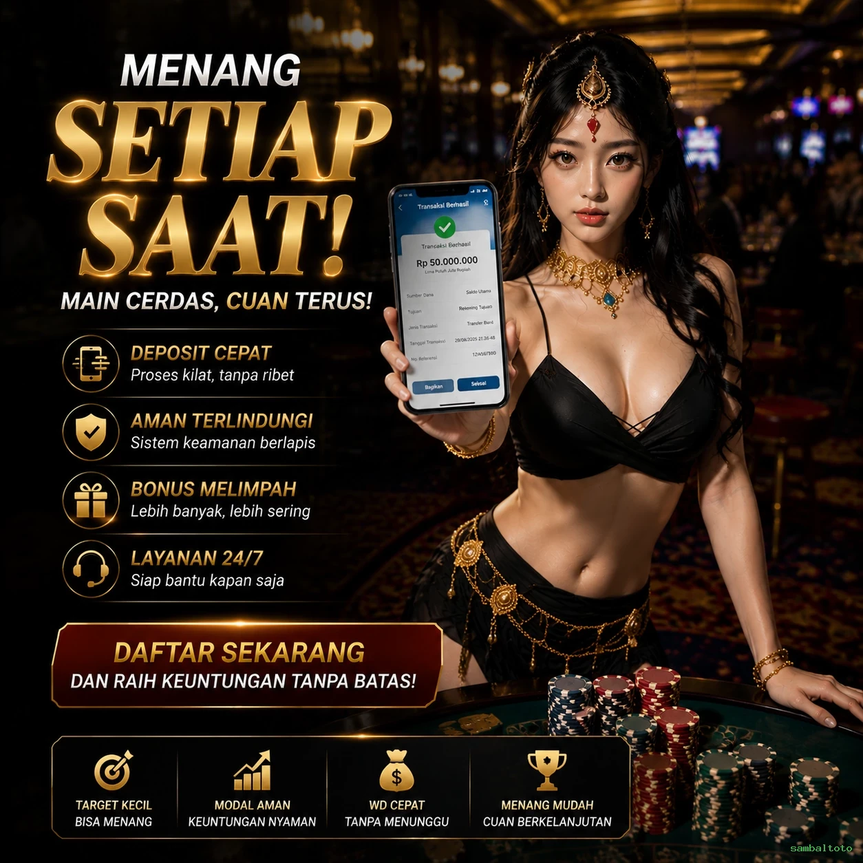 Keunggulan sambaltoto di Pasar Game Online Indonesia